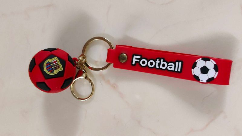 Football Keychain available in three colours