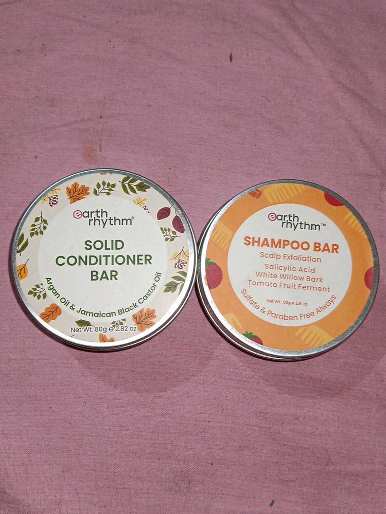 Earth Rhythm Shampoo &amp; Conditioner Bars