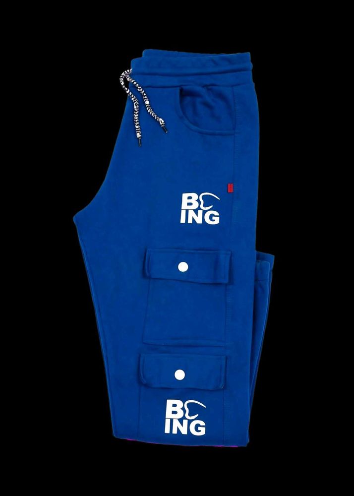 Blue Cargo Pants
