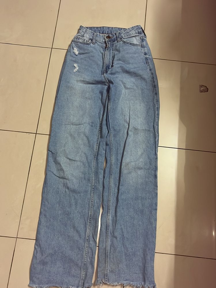 Highwaist Boyfriend Fit Jean Size 25.5 To 26 Inch