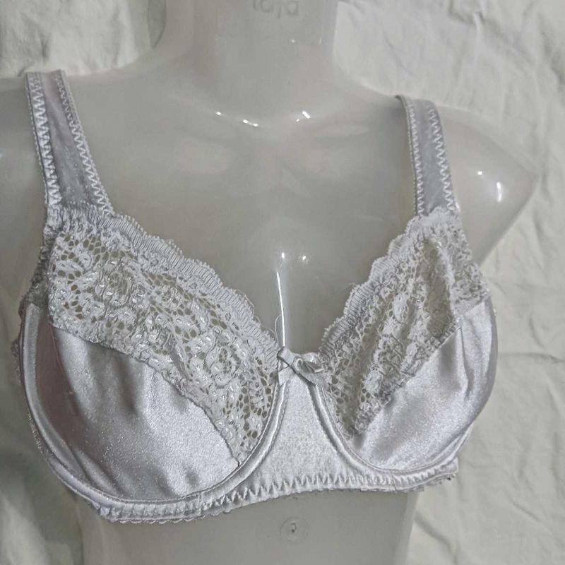 Elegant Lace🤎 Trimmed Bra