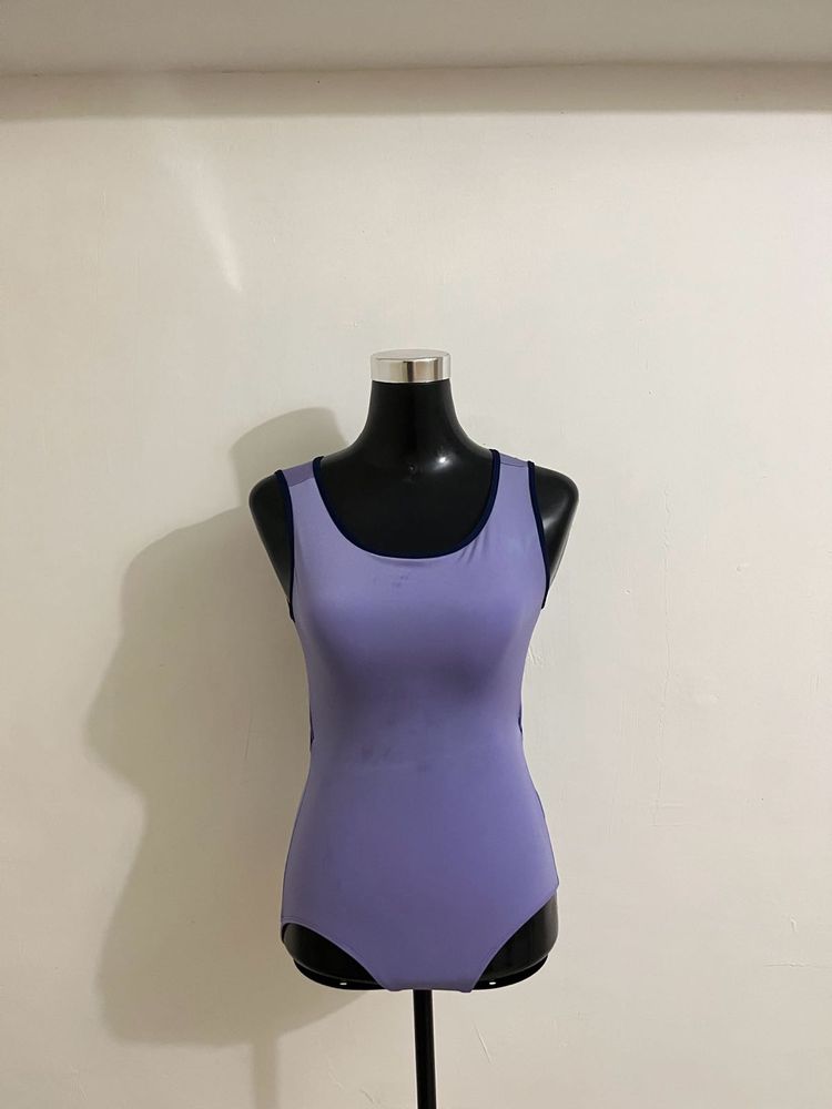 Lavender One-Piece Swimsuit