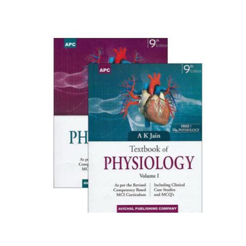 A K Jain Textbook of Physiology Vol. 1 &amp; 2