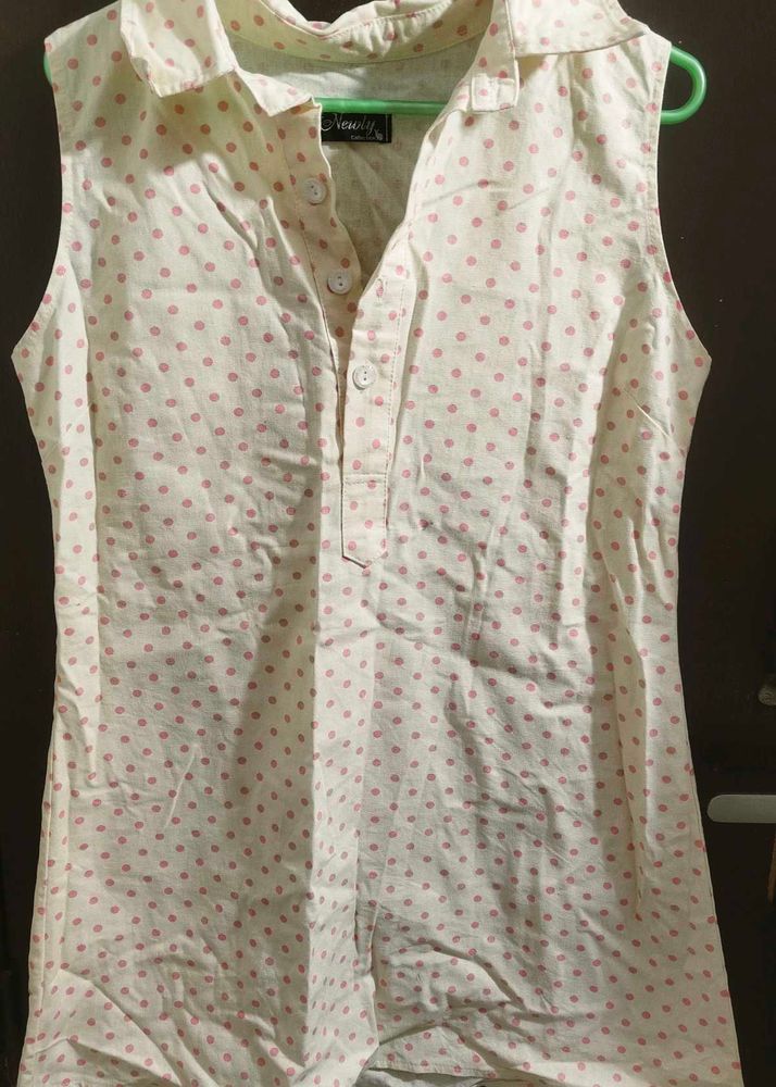 Cute Polka Dotted Dress/Tunic