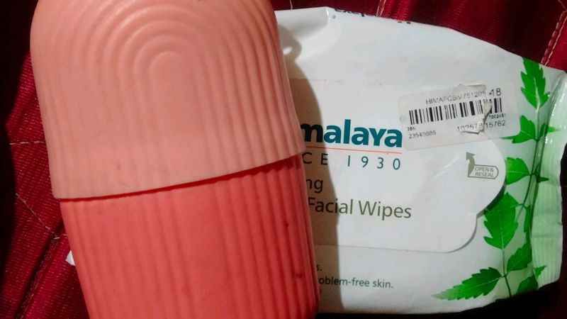 Himalaya Facial Wipes &amp; Roller