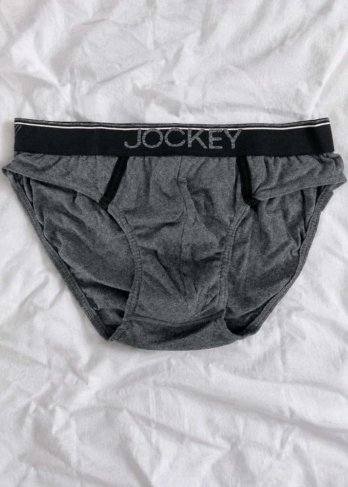 Jockey Men's Grey Briefs