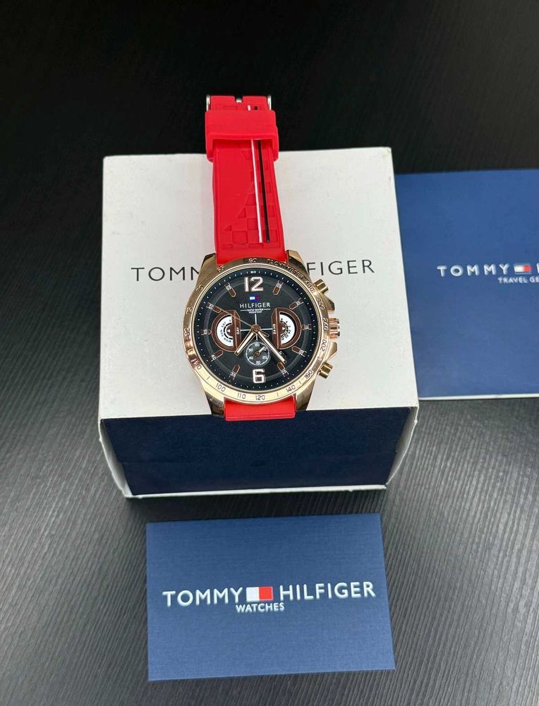 Tommy Hilfiger Watch - Red Strap