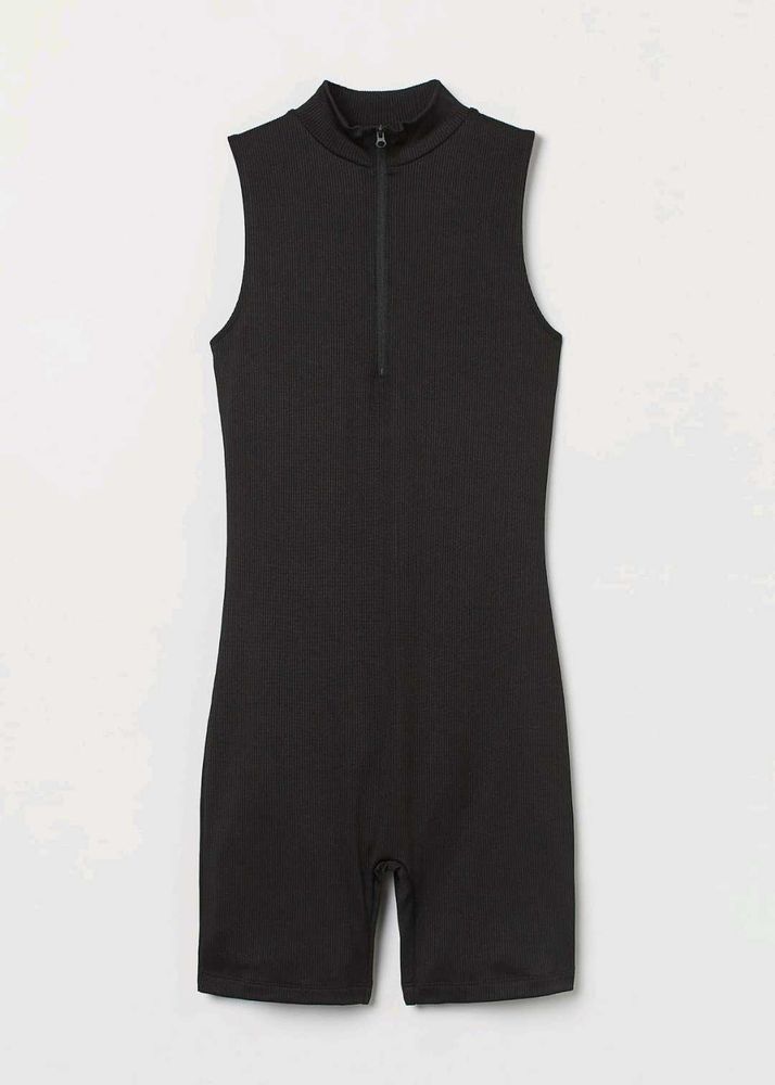 H&amp;M Sleeveless Black Romper