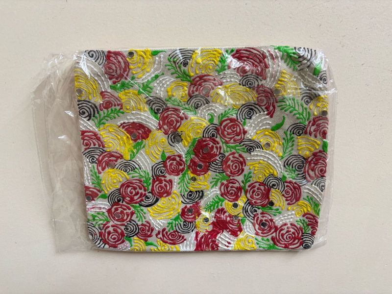 Floral designer pouch