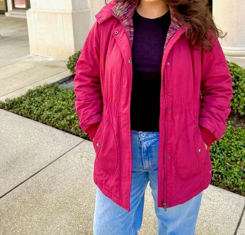 Stylish Monte Carlo Red Jacket for women