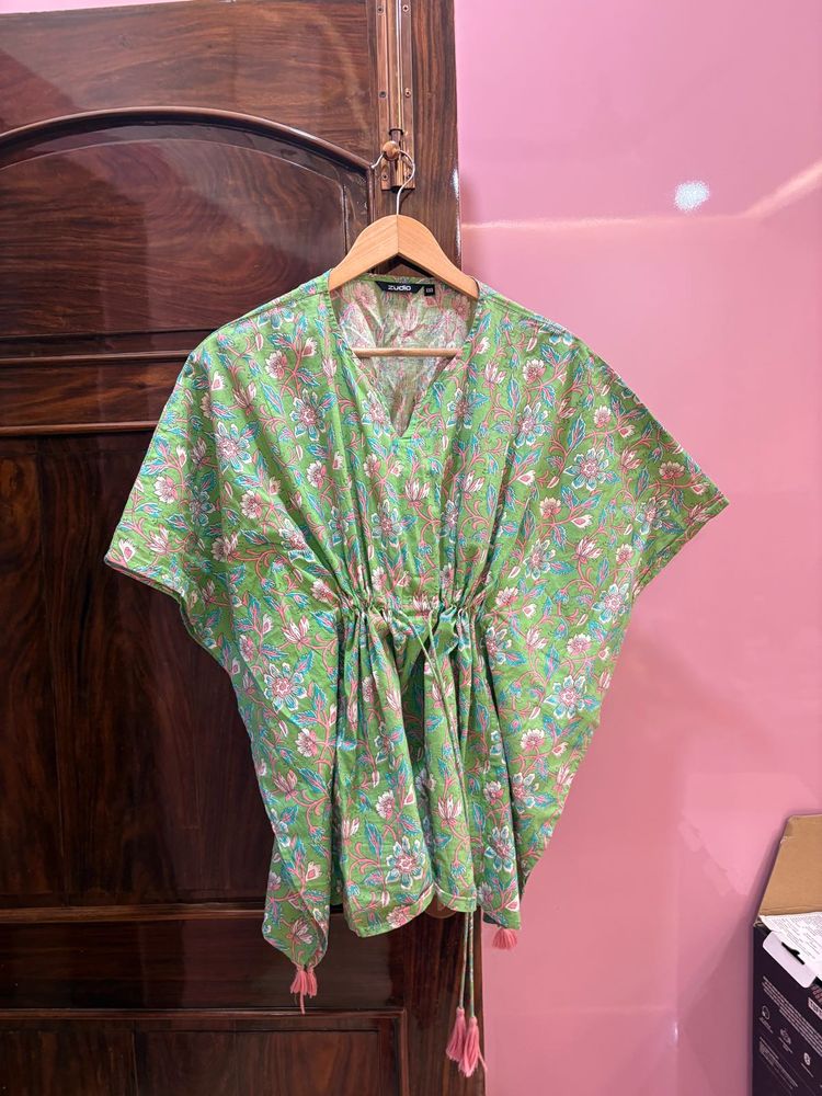 Floral Print Kaftan