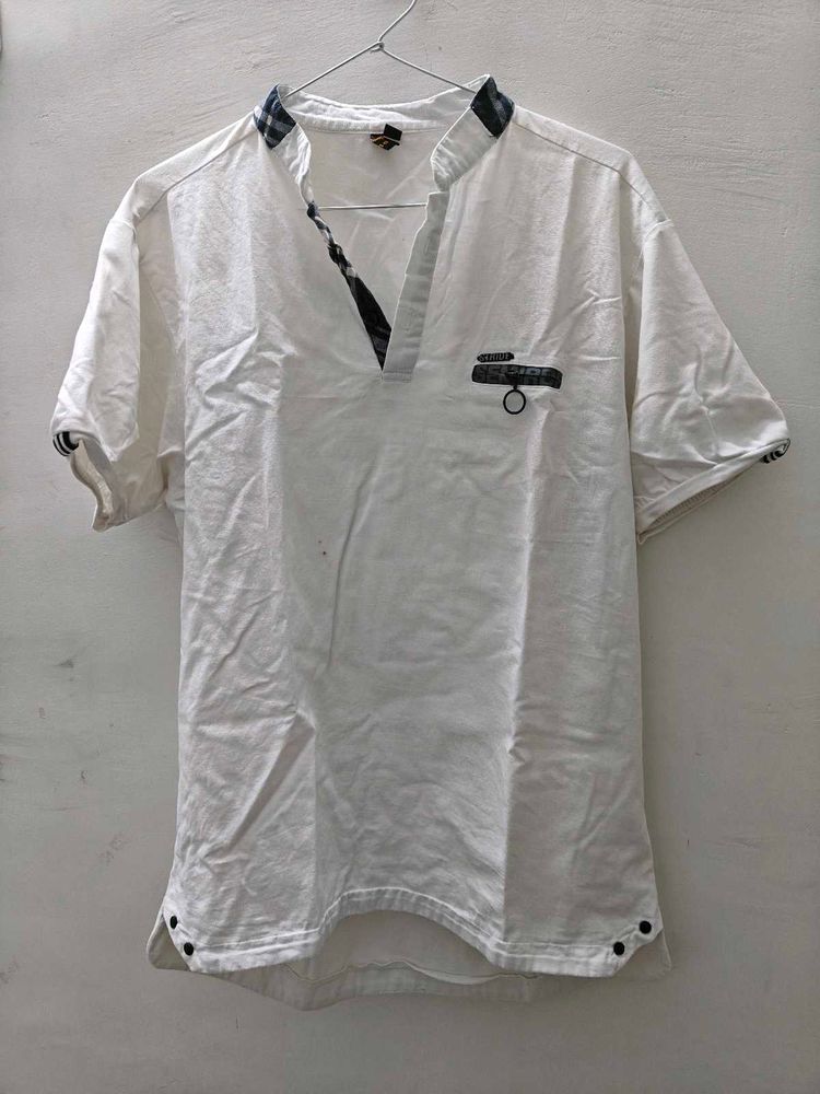 Men's White T shirt