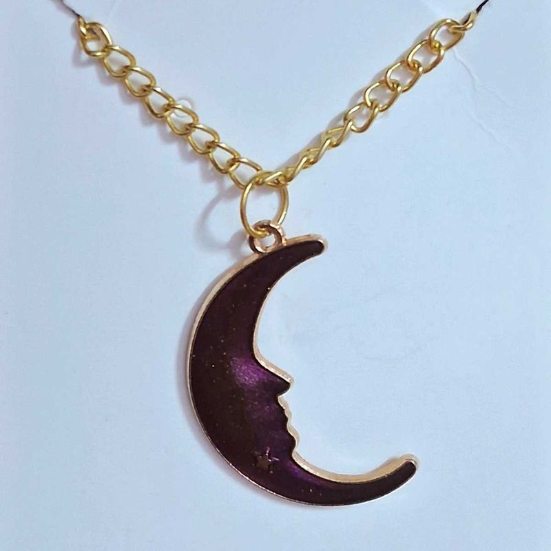 🌜 | Celestial Crescent Moon Necklace