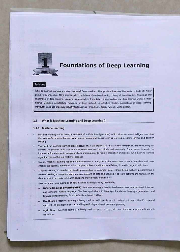 Deep Learning