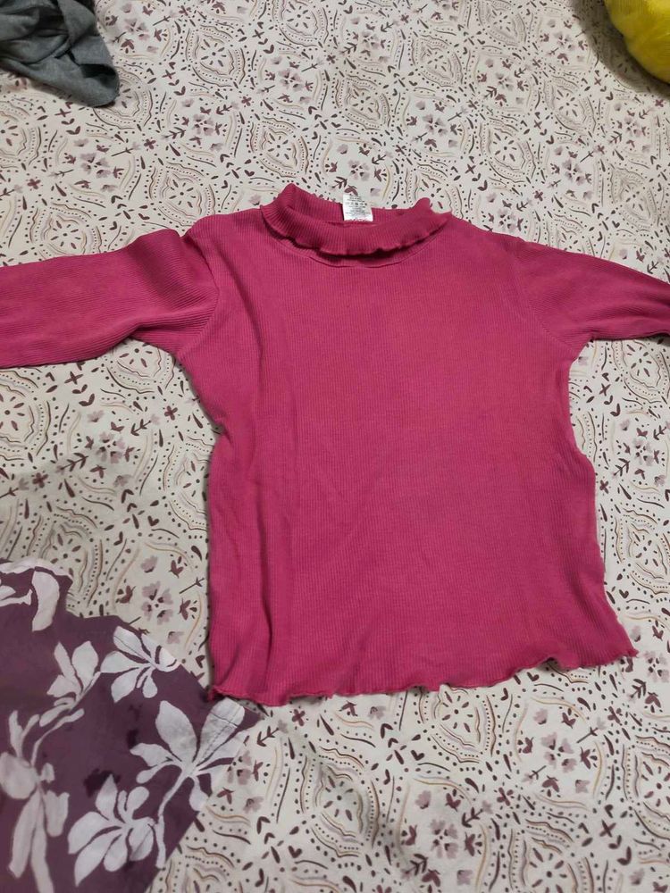 babyhug turtle neck top
