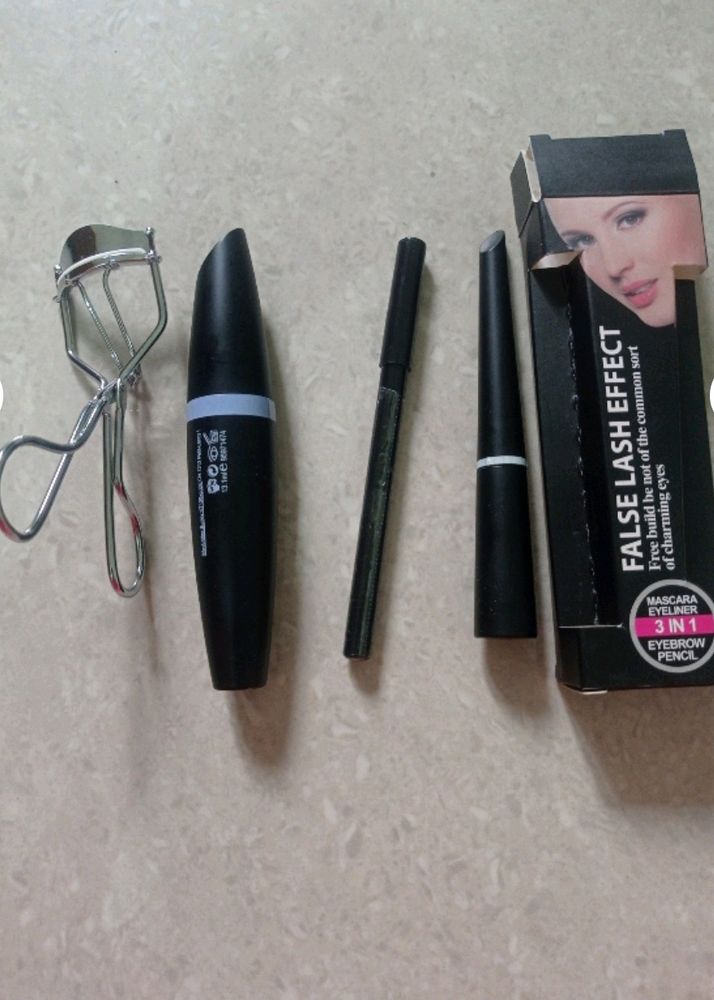 Brand New***4 In 1 Combo(Eyelash Curler,Liquid Eye