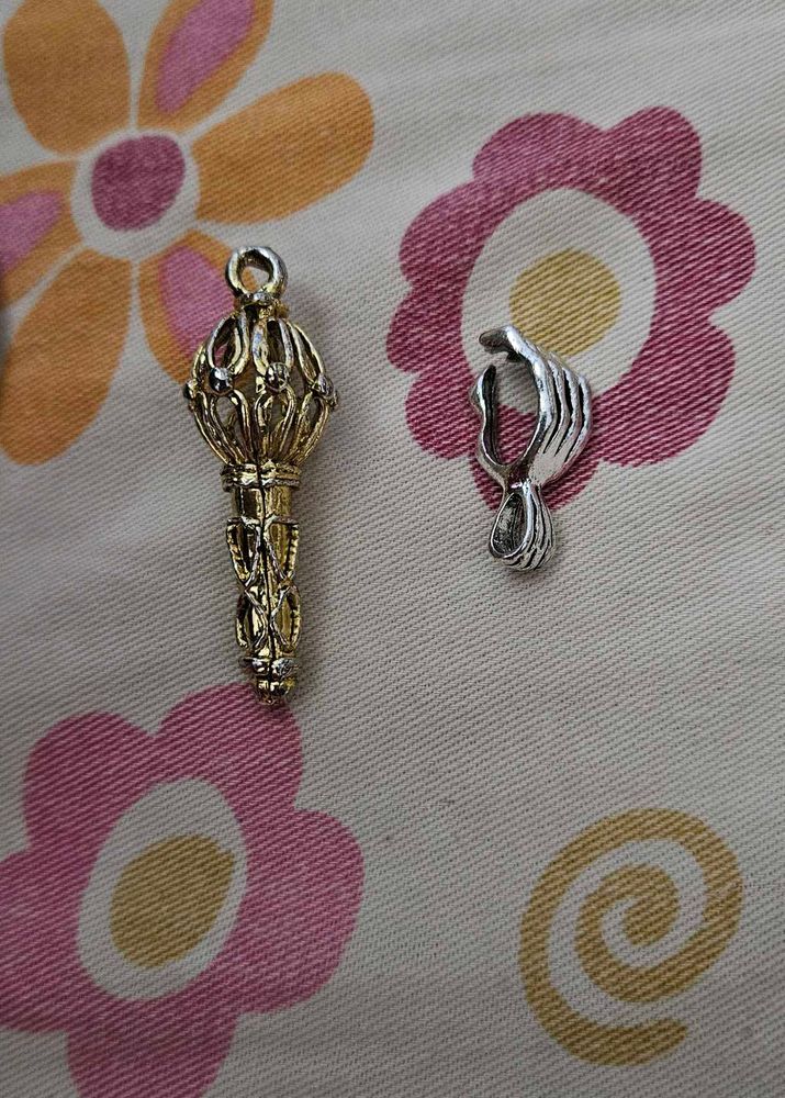 Exquisite Golden and Silver Pendants