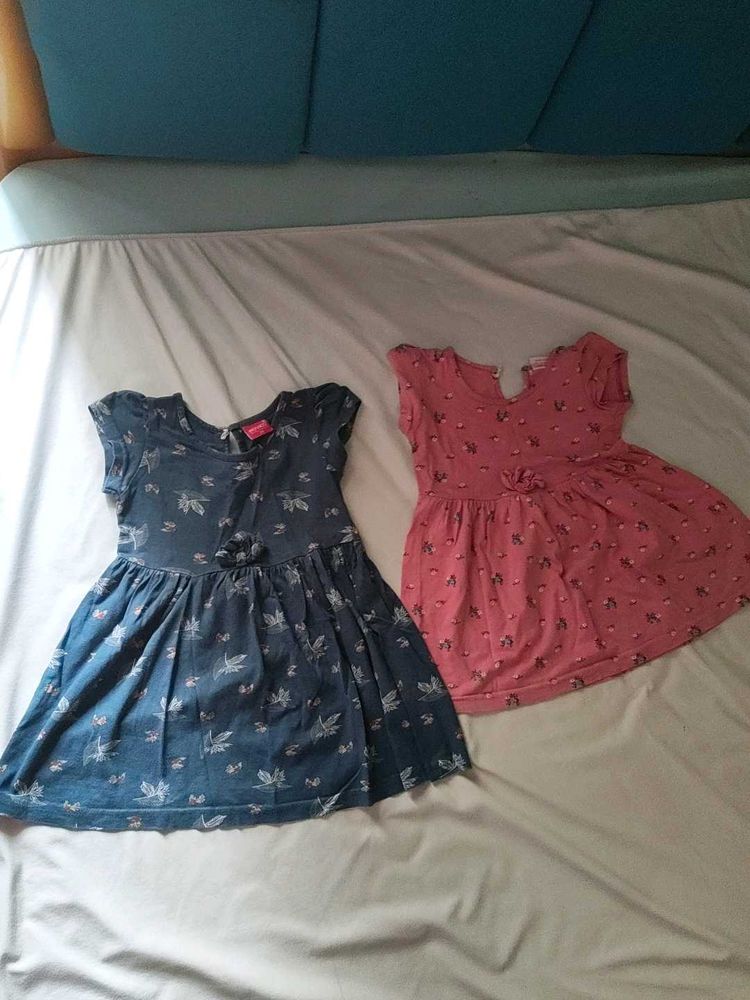 combo Cute Floral Dresses for Girls
