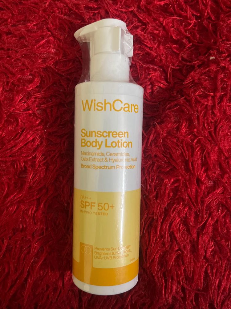 WishCare Sunscreen Body Lotion