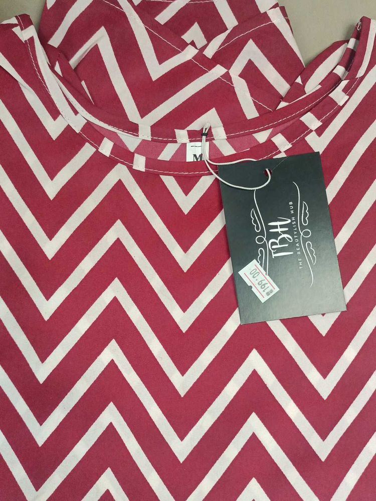 Stylish Chevron Print girls top set of two