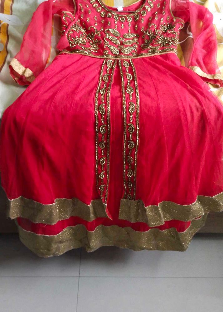 Designer Red Lehenga Choli