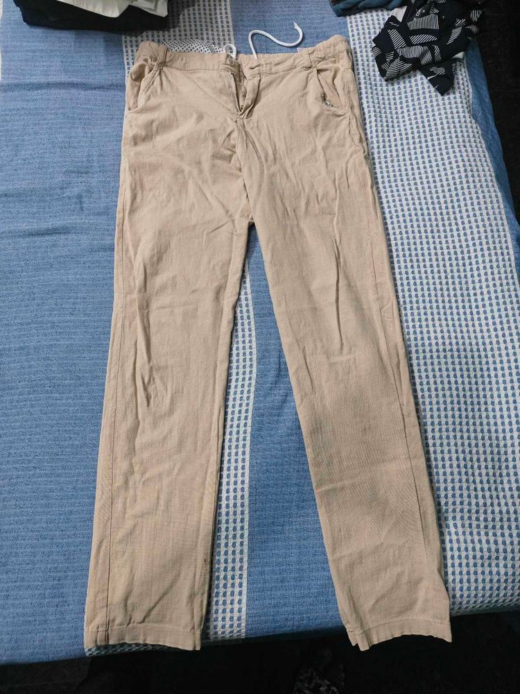 Classic Beige Chinos for Men