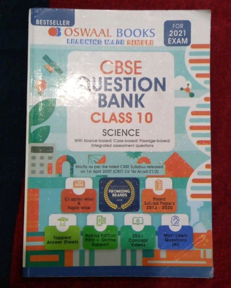 Books > Textbooks | Class 10 Oswaal Science Question Bank | Freeup