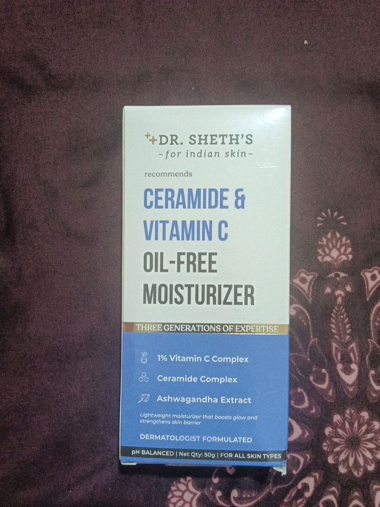Dr.Sheth's Vit C&amp;Ceramide Moisturizer