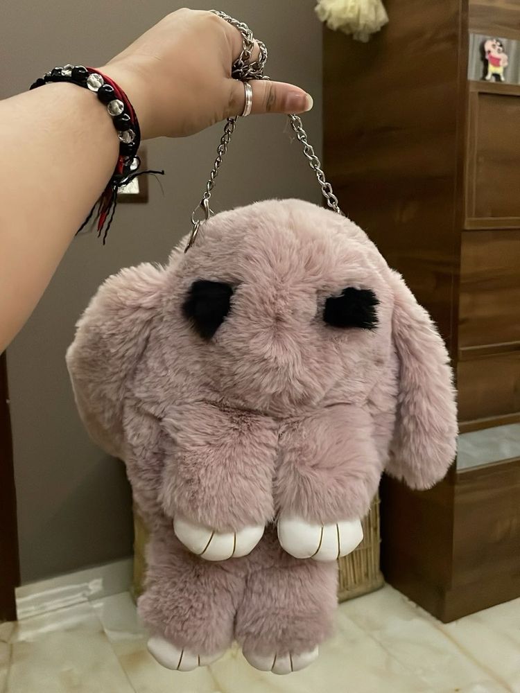 Cute Plush Bunny Bag