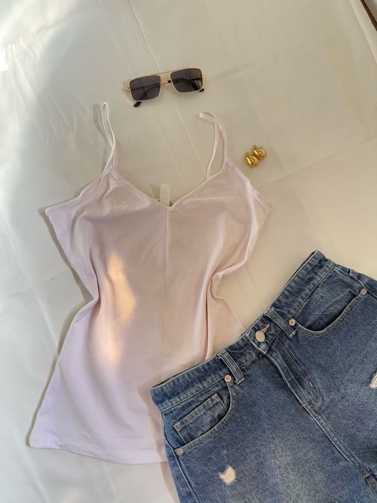 H&amp;M Combo Of 2 Spaghetti Tops (black &amp; White)