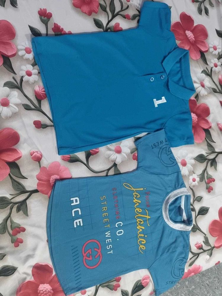 kid's Blue T-Shirt Bundle