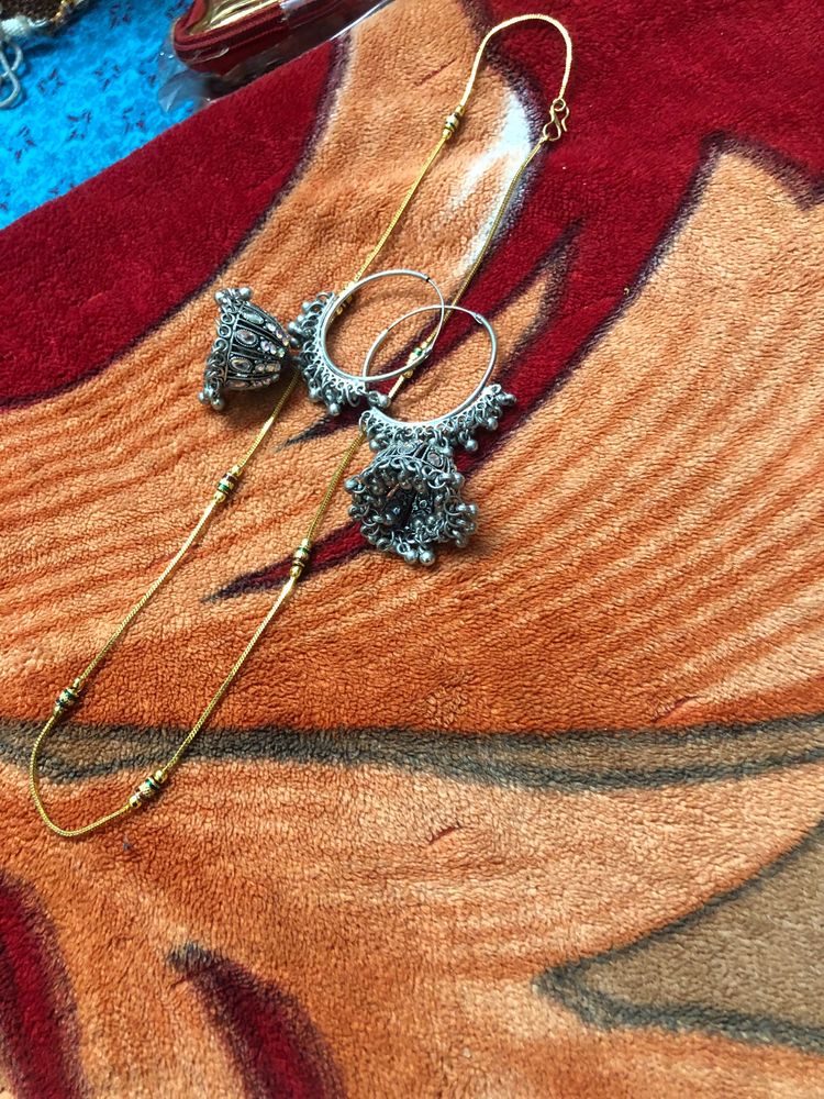 Jhumki With Neckpeace