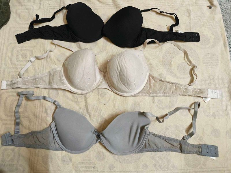Important Fabric Lightly padded Bra fit For 32&amp;34