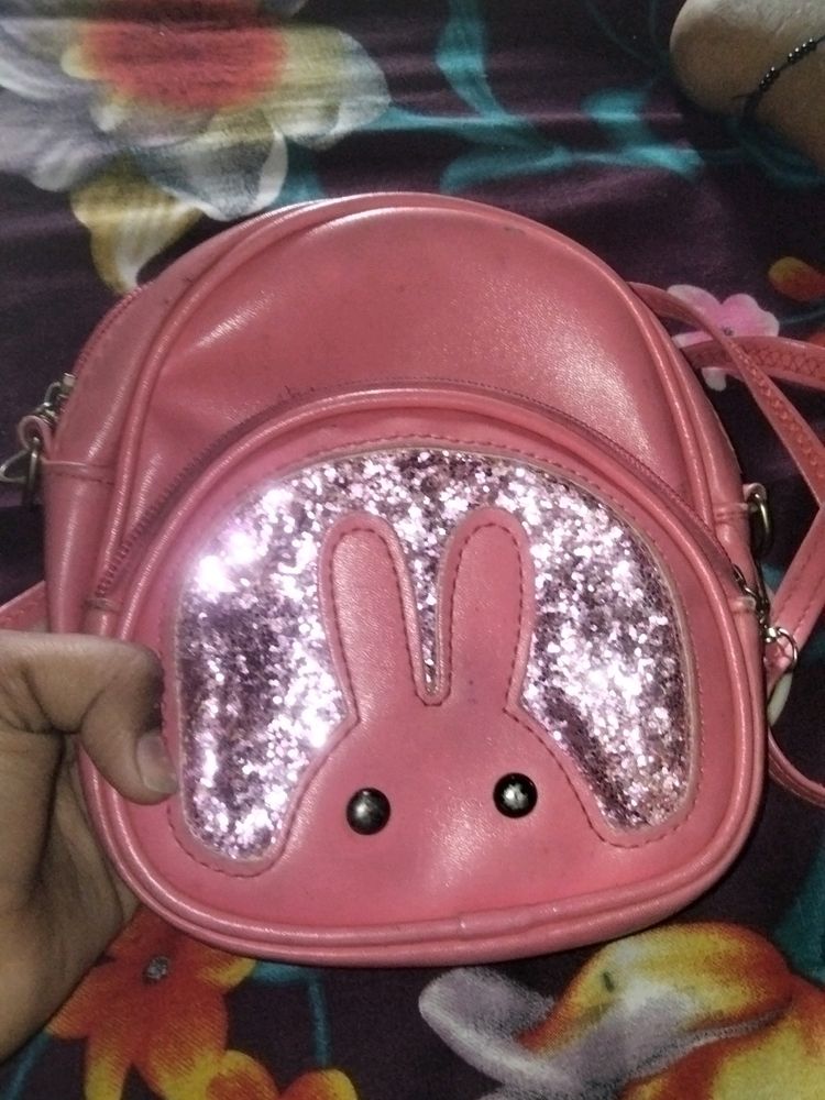 Pink Colour Bag For Kids