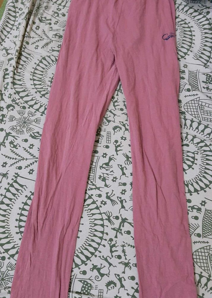 Pink Leggings - Casual Comfort