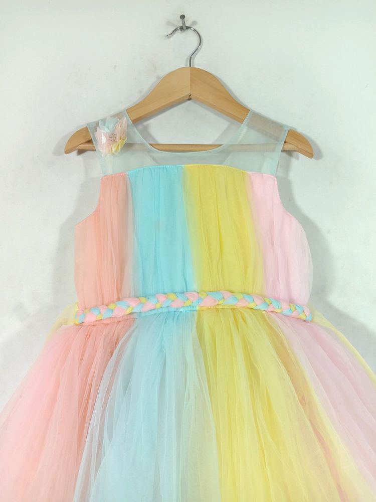 Multi Colour Fancy Frock (Girl's)