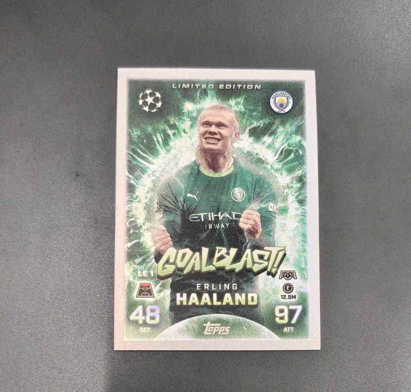 Erling Haaland Limited Edition Card