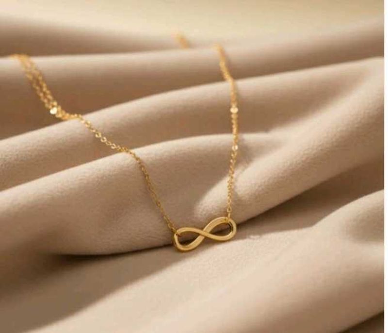 Delicate Infinity Pendant Necklace