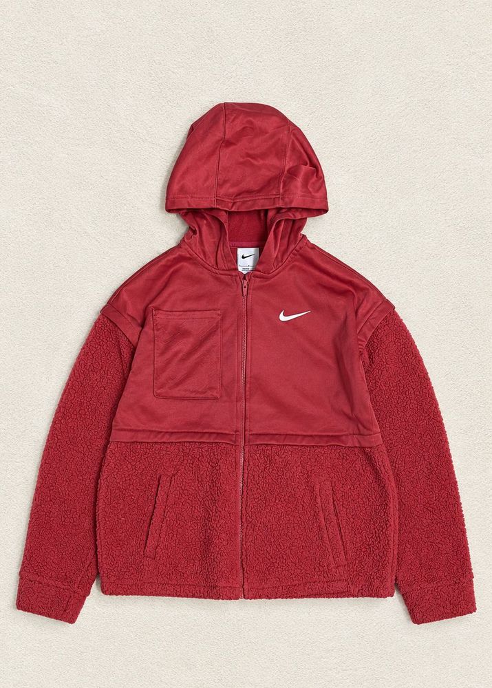 Nike Sherpa Lined Hoodie Jacket