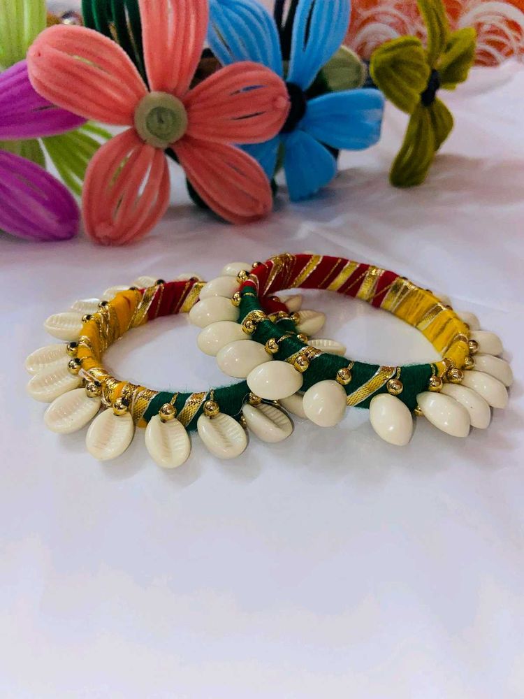 Bohemian Cowrie Shell Bangles