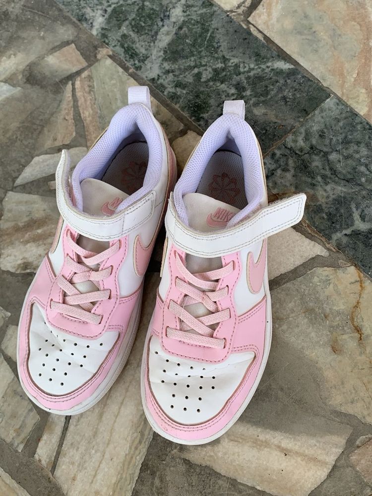 Nike Pink &amp; White Sneakers