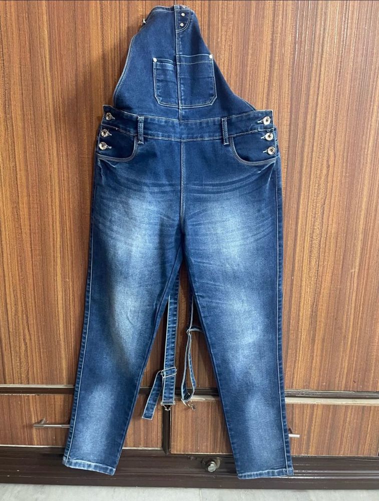 Denim Overalls