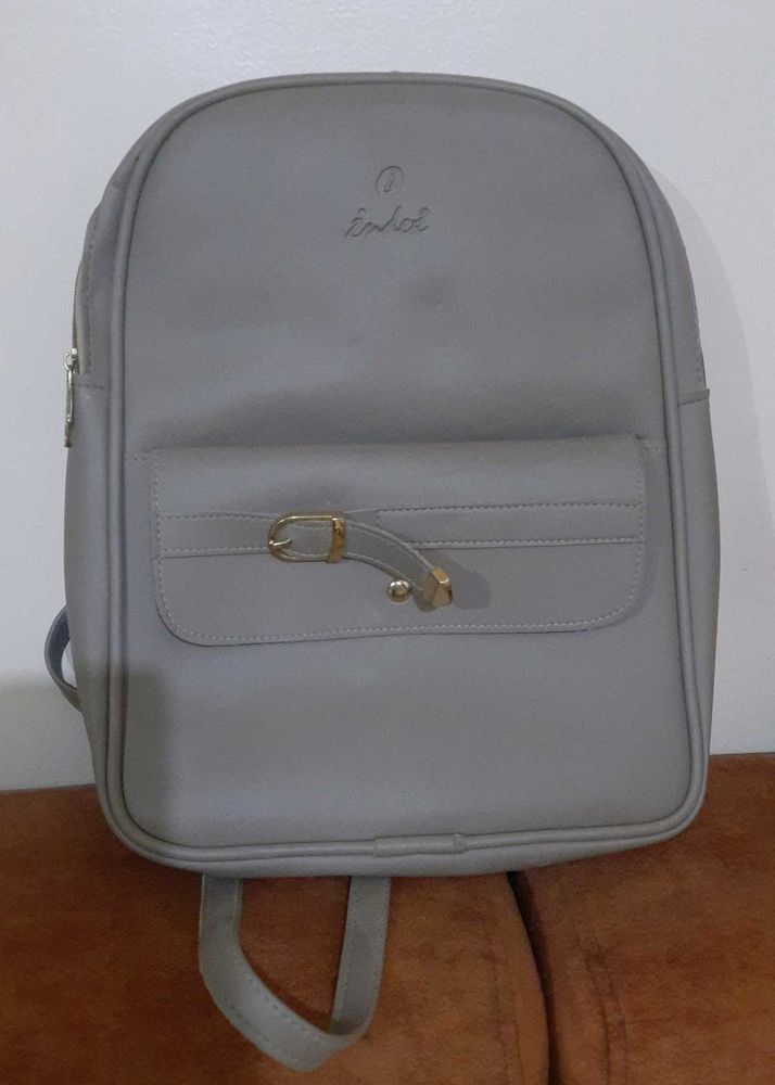 Chic Grey Backpack