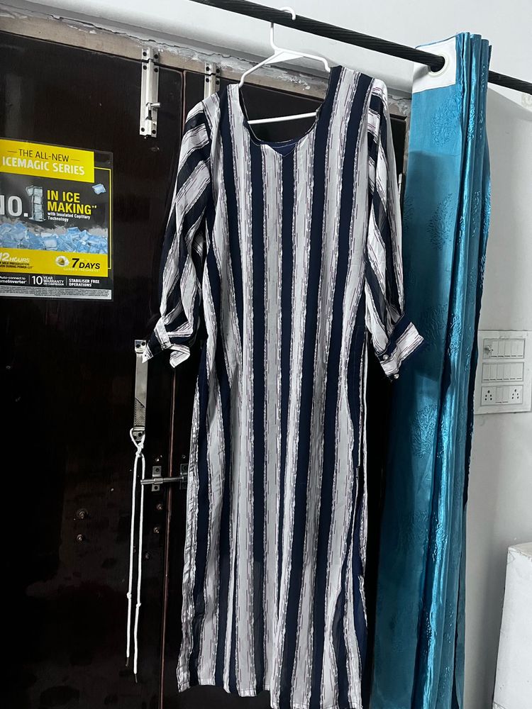 Striped Casual Dress