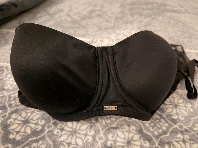 Black Jockey Padded Multi-Way Push-Up Bra