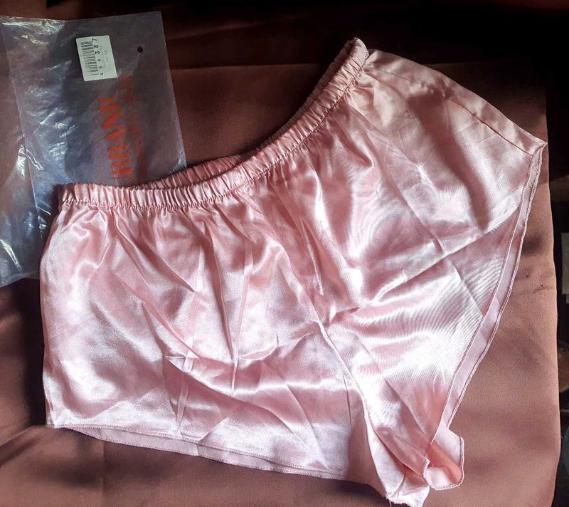 Satin Pink Urbanic Shorts