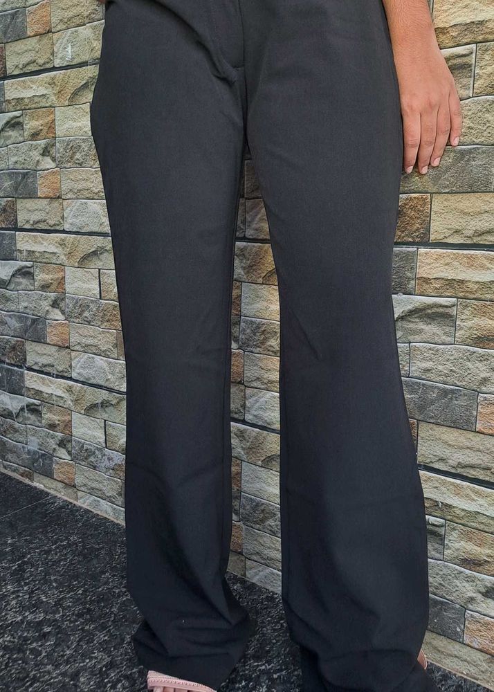 Classic Black Wide Leg Pants - 06