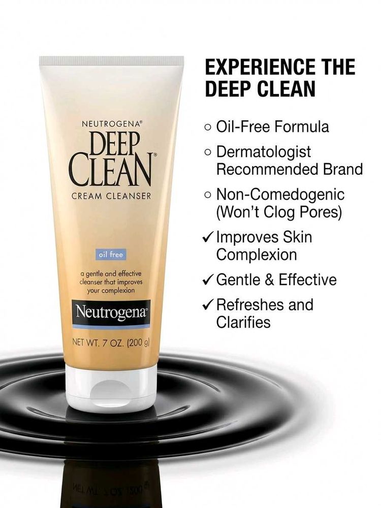 Neutrogena Deep Clean Cream Cleanser