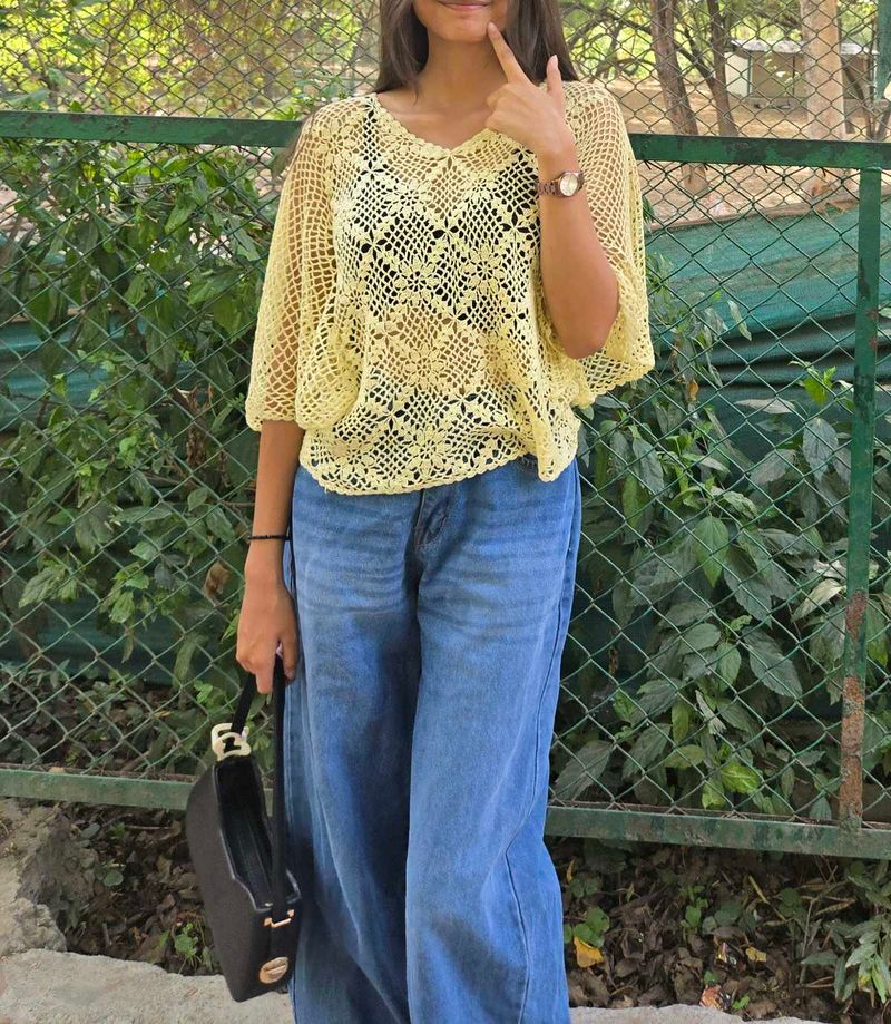 Crochet Knit top