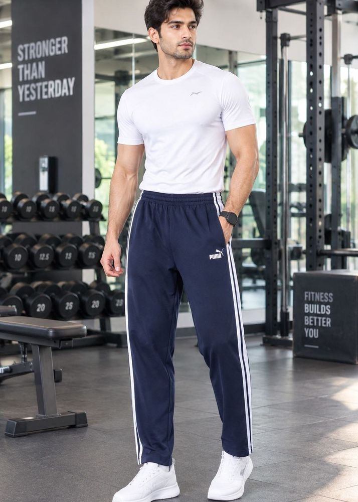 Puma lower gym  Pants - Navy Blue